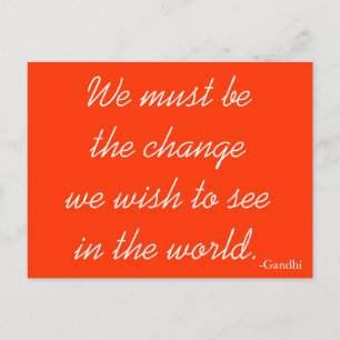 Inspirationspostkarte Postkarte