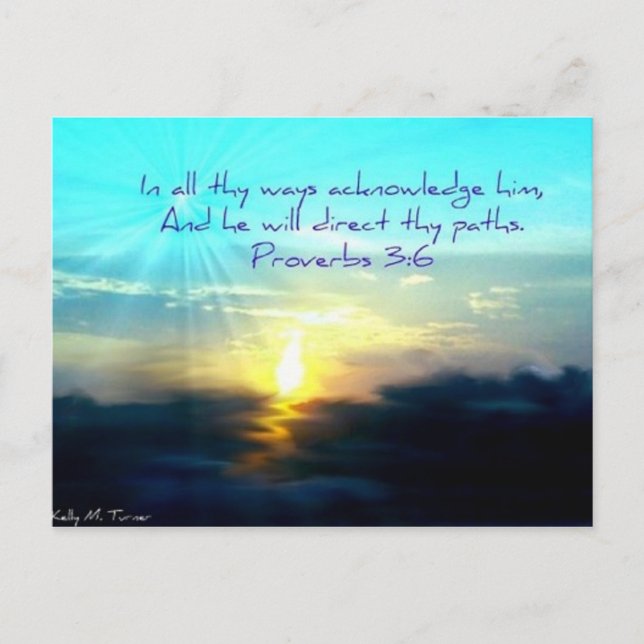 Inspirationspostkarte Postkarte (Vorderseite)