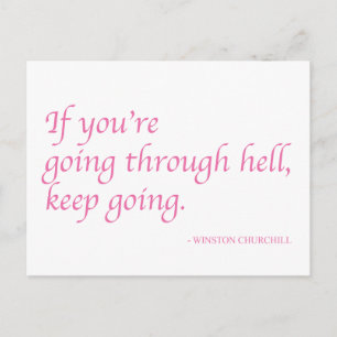 Inspirationspostkarte Postkarte