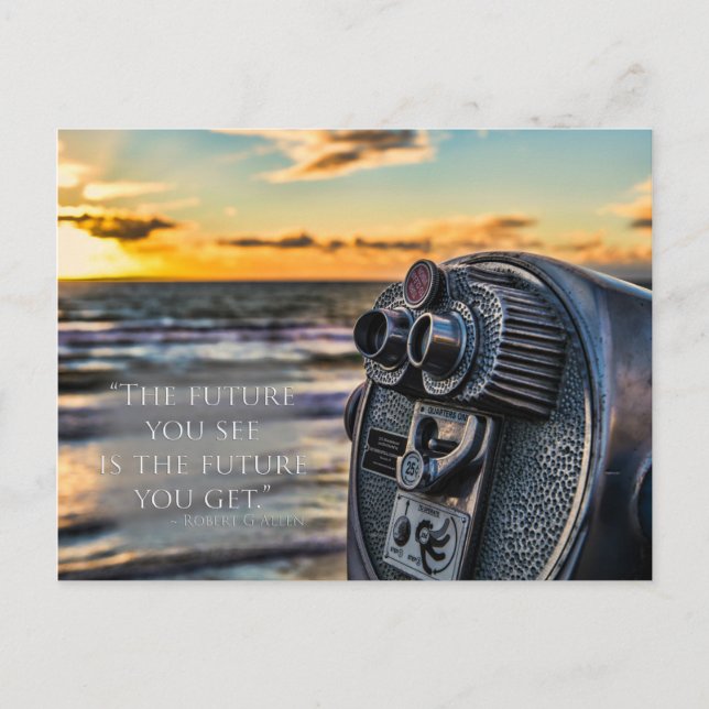 Inspirationspostkarte Postkarte (Vorderseite)