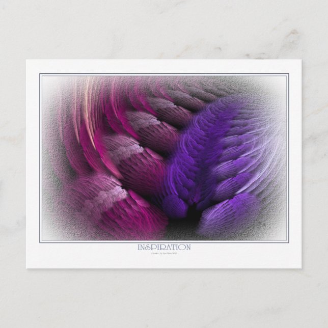 Inspirationspostkarte Postkarte (Vorderseite)