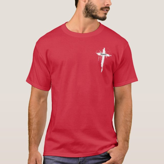 Inspirationspsalme 18:2 T - Shirt (Vorderseite)
