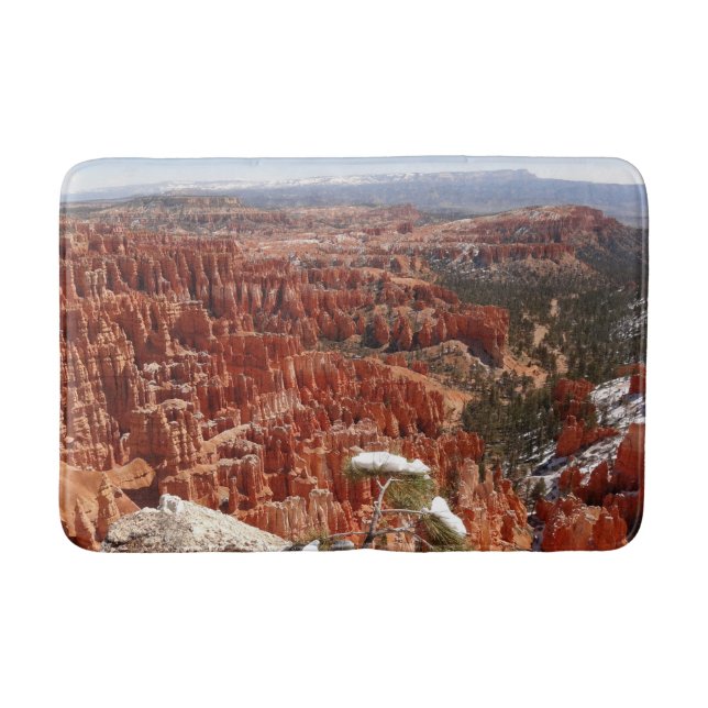 Inspirationspunkt am Bryce Canyon I Badematte (Vorderseite)