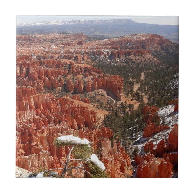 Inspirationspunkt am Bryce Canyon I Fliese (Vorderseite)