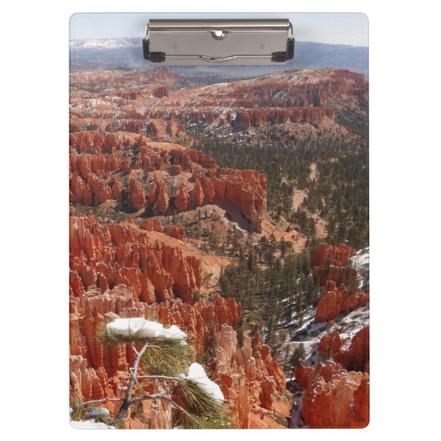 Inspirationspunkt am Bryce Canyon I Klemmbrett (Vorderseite)