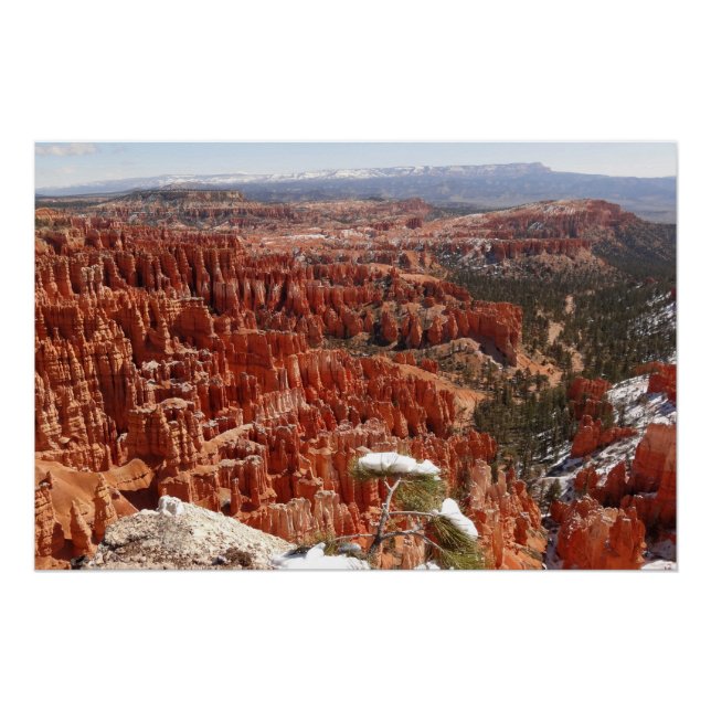 Inspirationspunkt am Bryce Canyon I Poster (Vorderseite)