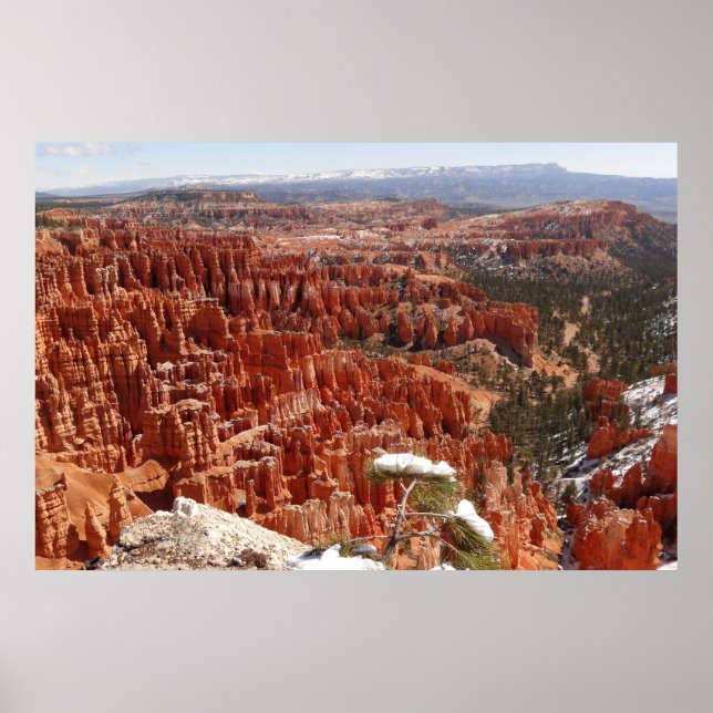 Inspirationspunkt am Bryce Canyon I Poster (Vorne)