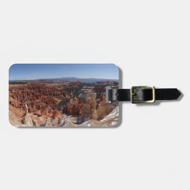Inspirationspunkt am Bryce Canyon II Gepäckanhänger (Vorderseite horizontal)