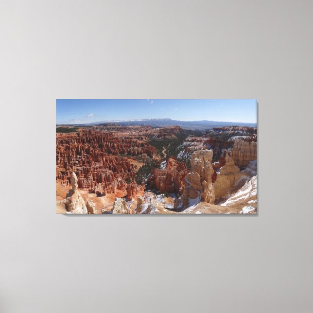 Inspirationspunkt am Bryce Canyon II Leinwanddruck (Vorderseite)