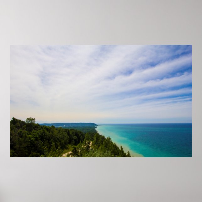 Inspirationspunkt, Arcadia, Michigan Poster (Vorne)