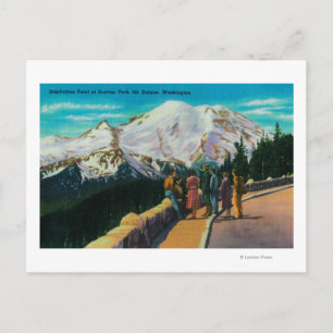 Inspirationspunkt im Sonnenaufgangspark Postkarte