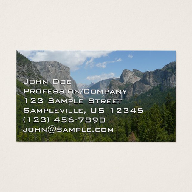 Inspirationspunkt im Yosemite-Nationalpark (Vorderseite)