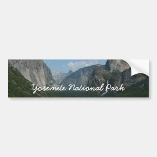 Inspirationspunkt im Yosemite-Nationalpark Autoaufkleber