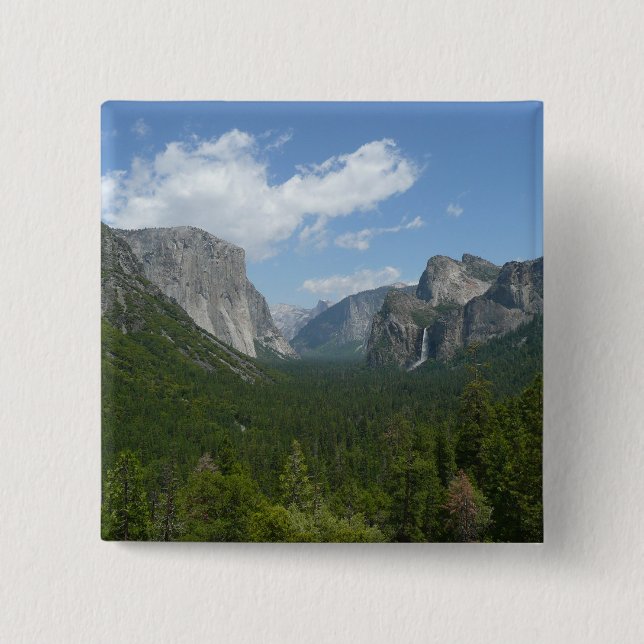 Inspirationspunkt im Yosemite-Nationalpark Button (Vorderseite)