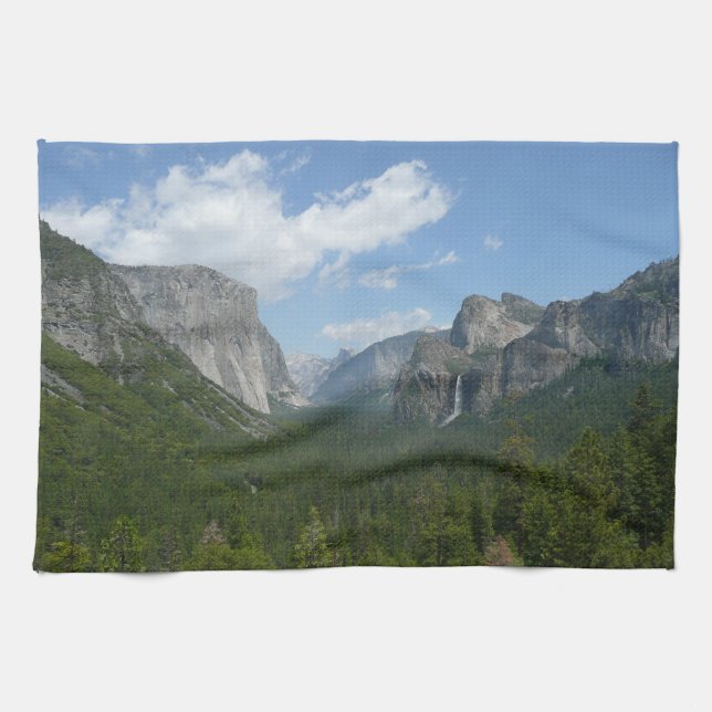 Inspirationspunkt im Yosemite-Nationalpark Geschirrtuch (Horizontal)