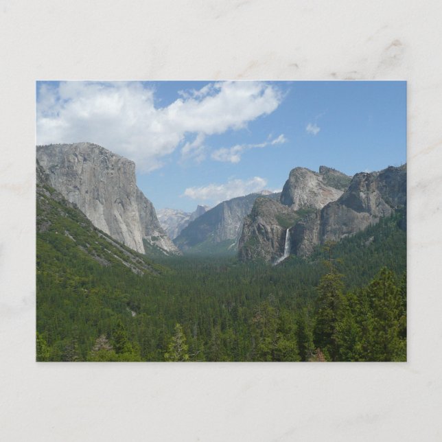Inspirationspunkt im Yosemite-Nationalpark Postkarte (Vorderseite)