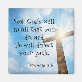 Inspirationsquelle Sprichwörter Gottes Willen Magnet