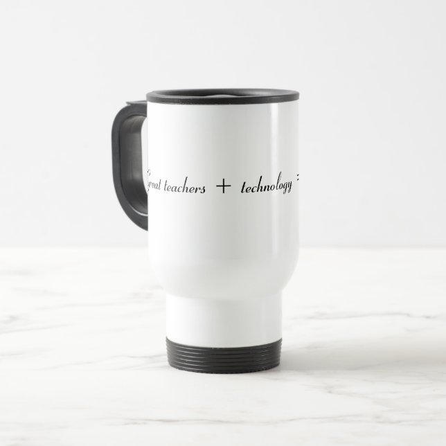Inspirationsreisemug Reisebecher (Vorderseite Links)