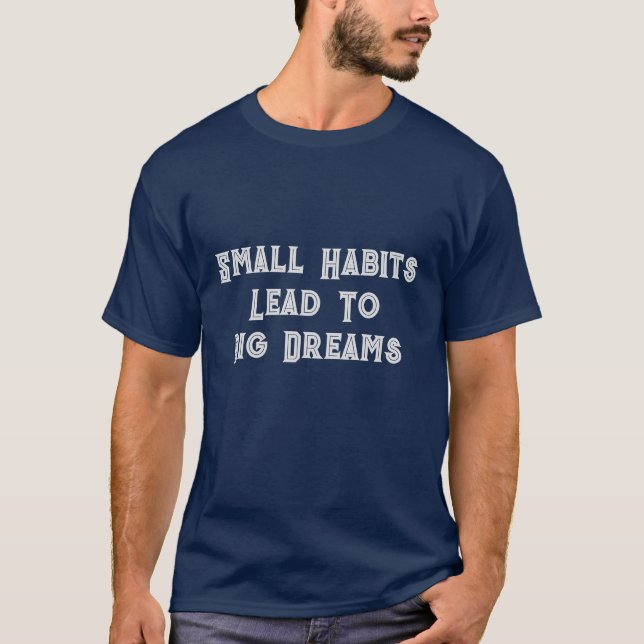 Inspirationssatz für Männer T-Shirt (Vorderseite)