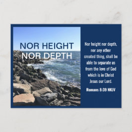 Inspirationsskalben der Bibel Postkarte