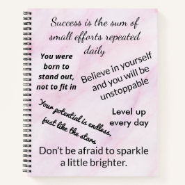 Inspirationsskripte-Notebook Notizbuch