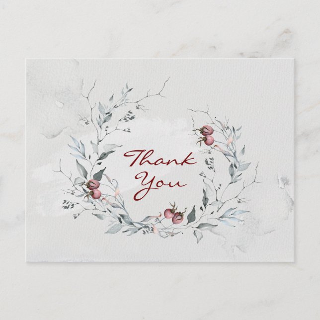 Inspirationsskriptoren 1:3 Vielen Dank Postkarte (Vorderseite)