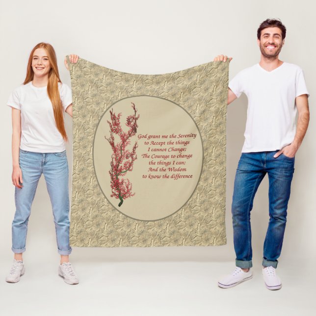 Inspirationssonnengebet Fleecedecke (Beispiel)