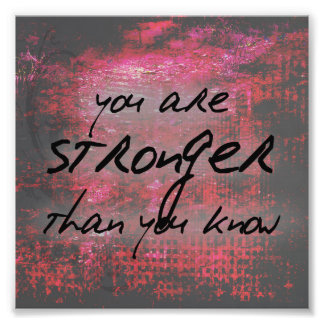 Inspirationsstärkerer als Zitat Fotodruck