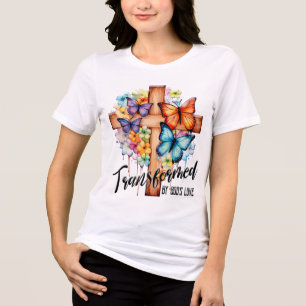 Inspirationsstiftung/Blumenkreuz Tri-Blend Shirt