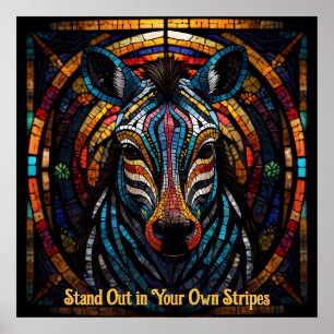 Inspirationsstreifen: Ihr einzigartiges Leben verk Poster