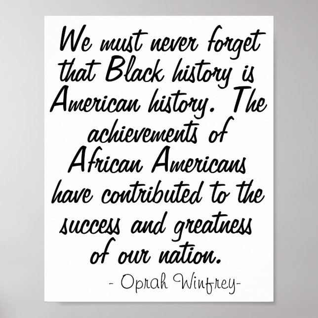 Inspirationswandkunst, Motivierend Zitat, Poster (Vorne)