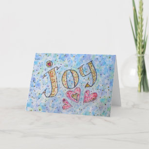 Inspirationswort "Joy Card" Karte