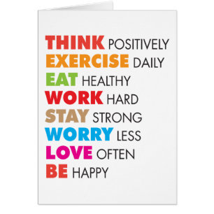 Inspirationswörter - Motivierend