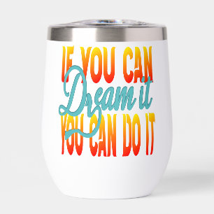 Inspirationswörter "Wenn du es träumen kannst" Tum
