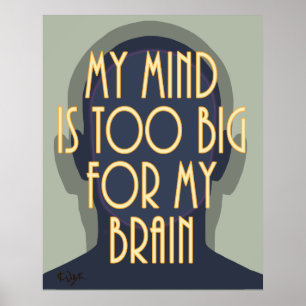Inspirationsziffer, den ich mir zu groß für mein G Poster