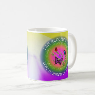 Inspirative Butterfly-Kaffeetasse, Selbstwachstum Kaffeetasse