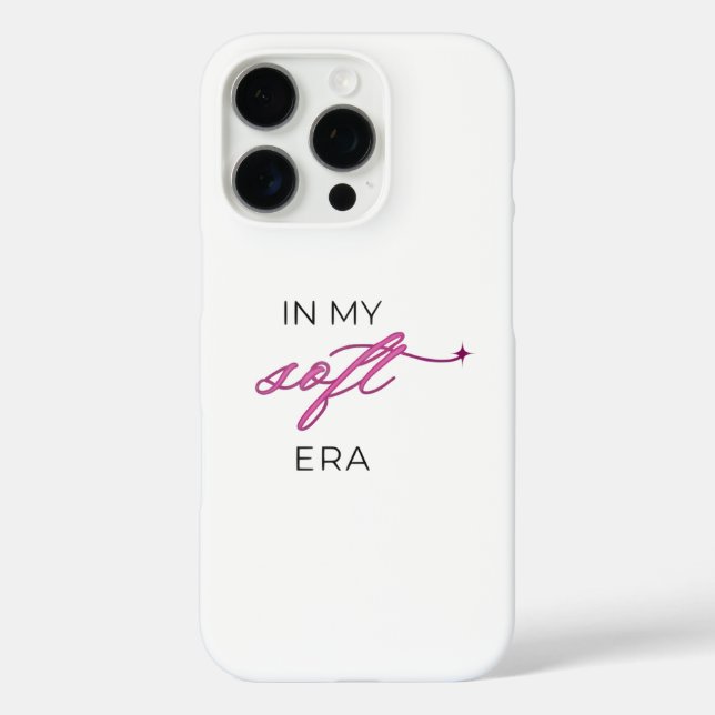 „Inspirative ‘My Soft Era‘-Handyhülle“ Case-Mate iPhone Hülle (Rückseite)