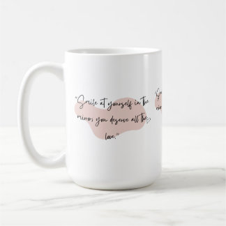 "Inspirative Tasse für Selbstbestimmung und Positi