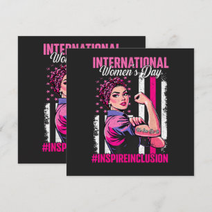 Inspire Inclusion 8. März International  Einladung