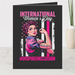 Inspire Inclusion 8. März International Karte