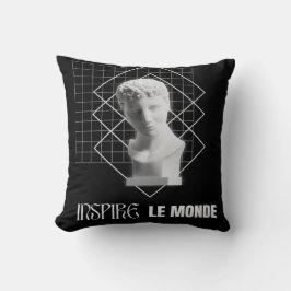Inspire le Monde – Moderne ästhetische Kunstdesign Kissen