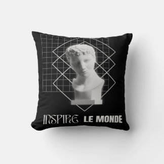 Inspire le Monde – Moderne ästhetische Kunstdesign Kissen
