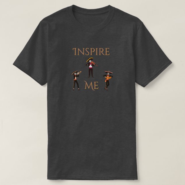 Inspire Me t-shirt (Design vorne)