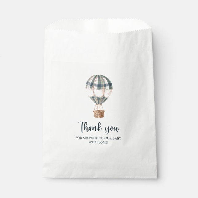 Inspired Baby Shower Geschenktütchen (Vorderseite)