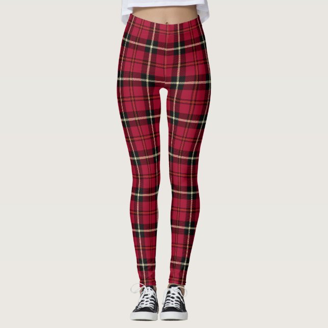 Inspired Plaid Leggings (Vorderseite)