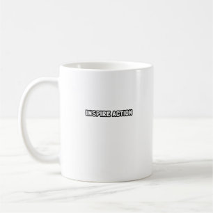 Inspirier Action Motivation Leadership Influence P Kaffeetasse
