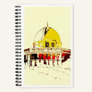 Inspirier deine Gedanken: Kuppel der Rock Travel Notizbuch