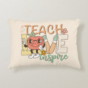 Inspirier der Liebe - Niedliche Schulleistungen Dekokissen