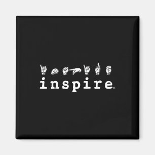inspirier der Marke ASL American Sign Language Dea Magnet