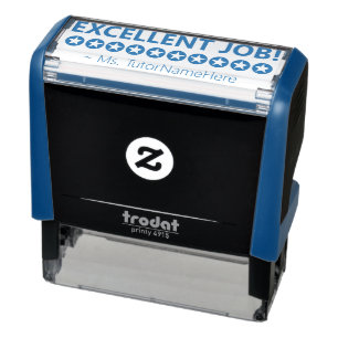 Inspirier "EXCELLENT JOB!" Tutor Rubber Briefmarke Permastempel